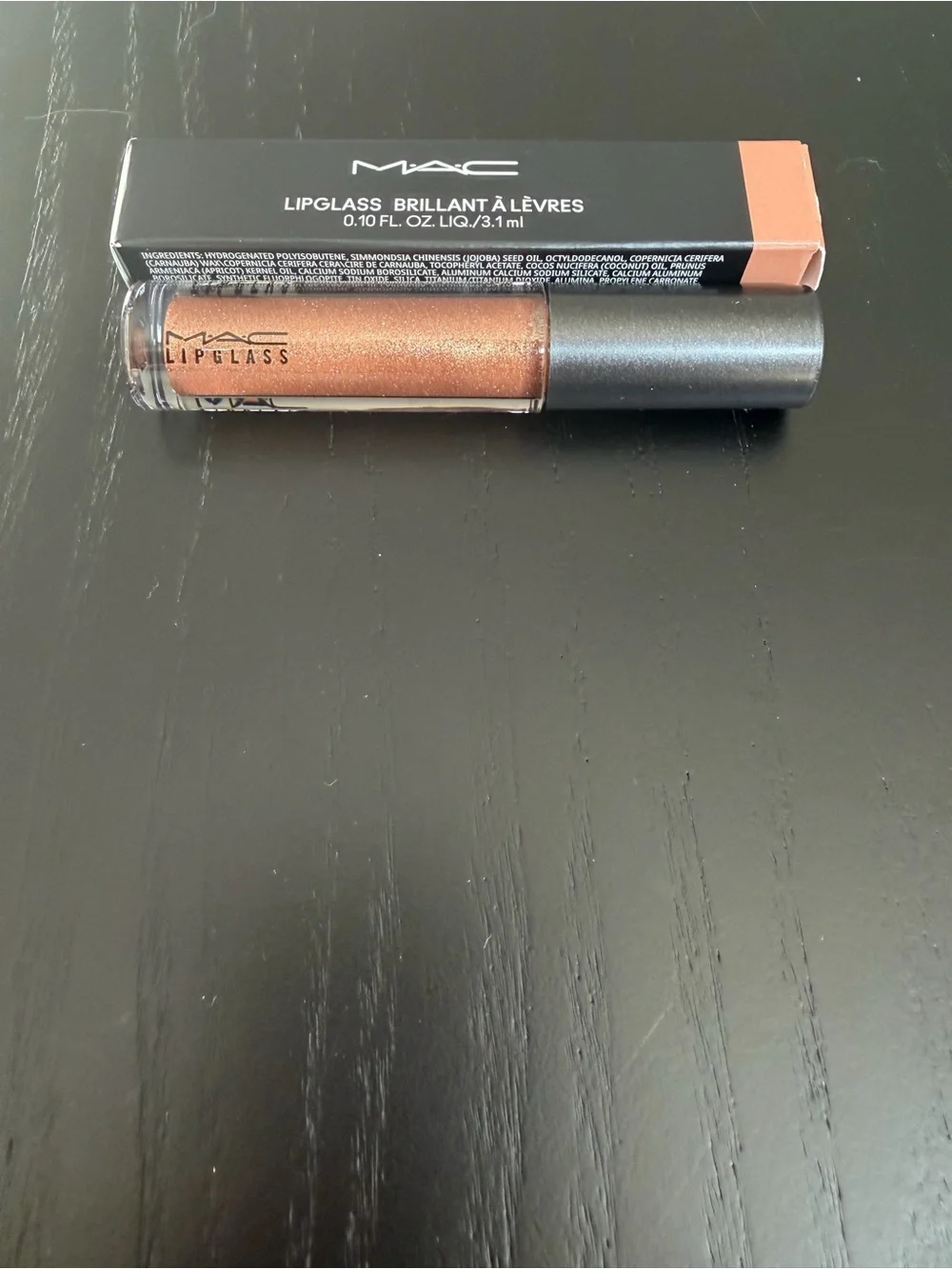 MAC Cosmetics Lipglass Lip Gloss - Bronzy Nude